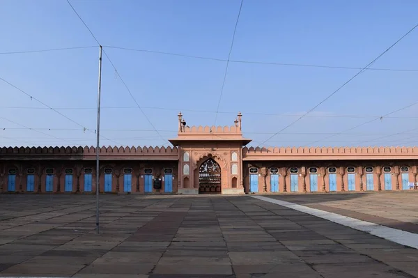 Bhopal Madhya Pradesh Índia Janeiro 2020 Interior Jama Masjid Taj — Fotografia de Stock
