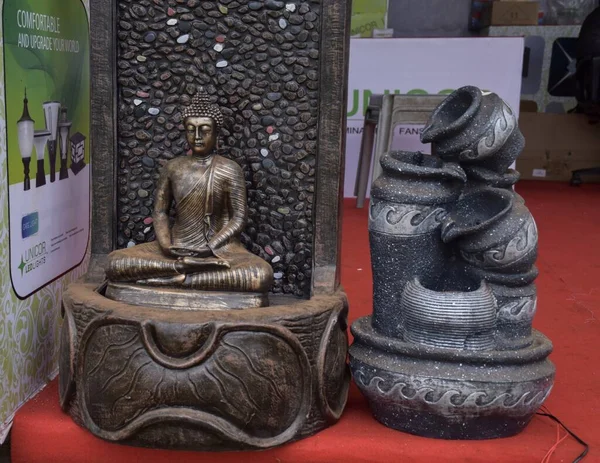 Bhopal Madhya Pradesh India Januari 2020 Beeldhouwkunst Van Boeddha — Stockfoto