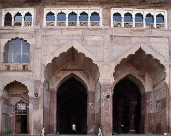 Bhopal Madhya Pradesh Índia Janeiro 2020 Jama Masjid Taj Masjid — Fotografia de Stock