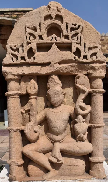 Gwalior Madhya Pradesh India Marzo 2020 Escultura Shiva Construida Siglo —  Fotos de Stock