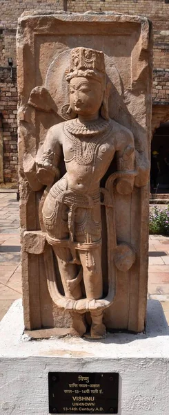 Gwalior Madhya Pradesh India Marzo 2020 Escultura Vishnu Construida Siglo —  Fotos de Stock