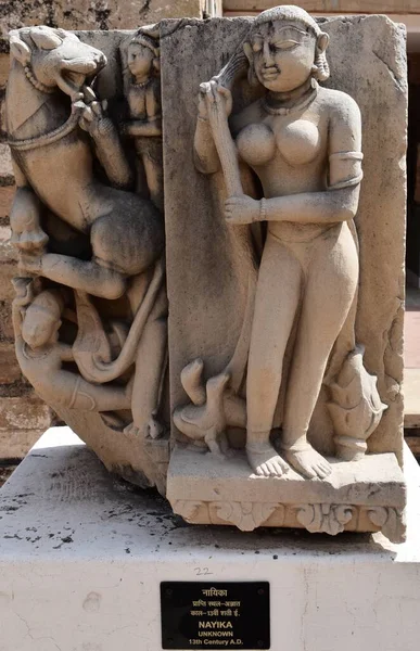 Gwalior Madhya Pradesh India March 2020 Sculpture Nayika — Stock Photo, Image