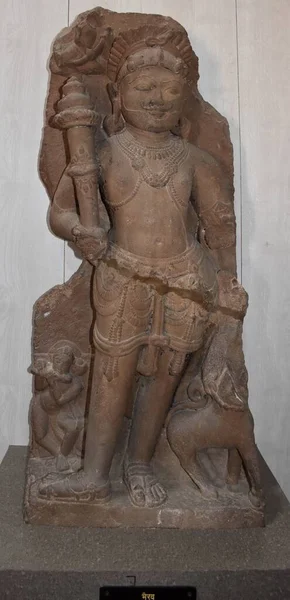 Gwalior Madhya Pradesh Índia Março 2020 Escultura Bhairava — Fotografia de Stock