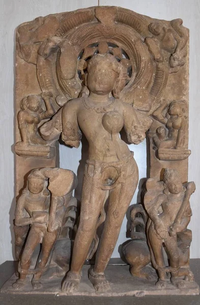 Gwalior Madhya Pradesh India March 2020 Sculpture Hindu Goddess — Stock Photo, Image