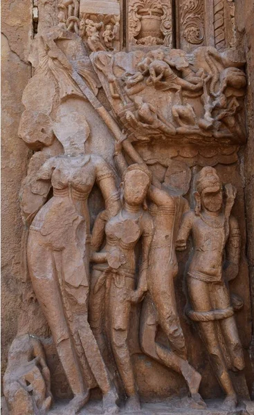 Gwalior Madhya Pradesh India March 2020 Exterior Sas Bahu Temple — Stock Photo, Image