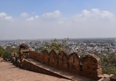 Gwalior Kalesi 'nden Gwalior Şehir Görünümü