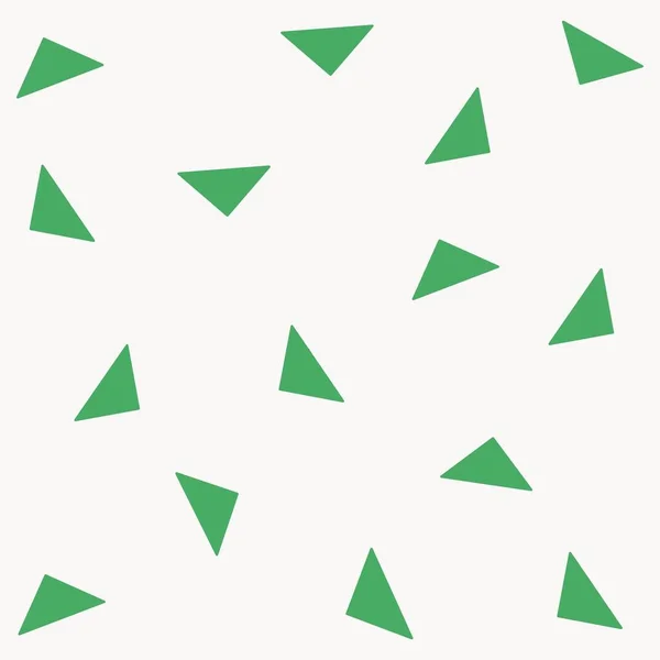 Meerkleurige Driehoeken Ontwerp Witte Achtergrond Illustratie — Stockfoto
