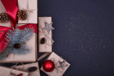 Noel kompozisyon. Noel hediyesi.