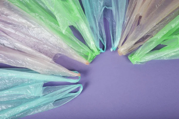 Disposable plastic bags. — Stock Photo, Image