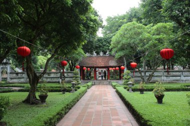 Edebiyat tapınağı, Hanoi, Vietnam