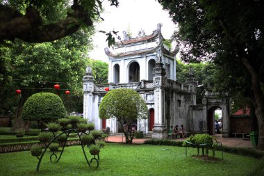 Edebiyat tapınağı, Hanoi, Vietnam
