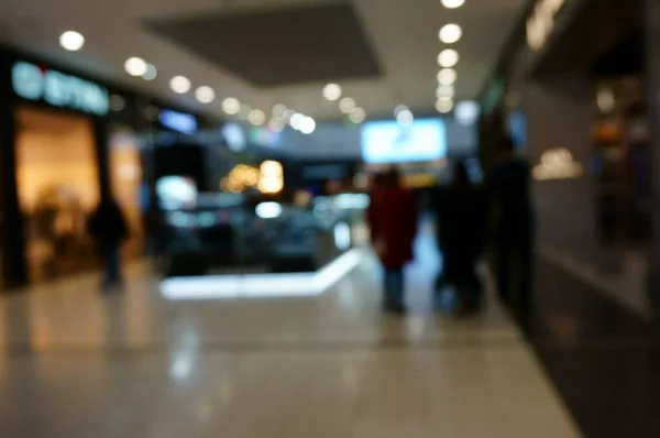 Blurred Background People Buy Products Mall Shopping Center Shopping Center — Stock Photo, Image