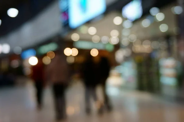 Blurred Background People Shopping Center — Stock Photo, Image