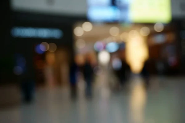 Blurred Background People Shopping Center — Stock Photo, Image