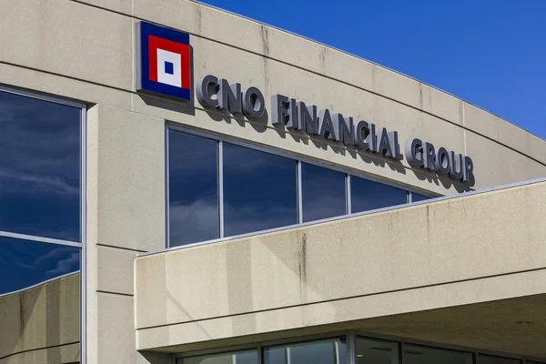 Carmel - Sekitar September 2016: Markas besar CNO Financial Group. CNO sebelumnya dikenal sebagai Conseco Inc. Aku... — Stok Foto