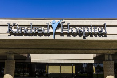 Indianapolis - Circa Ekim 2016: Kindred Hastanesi, Kindred Healthcare Incorporated Ii'nin bir bölümü