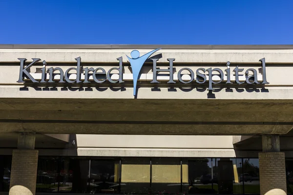 Indianápolis - Circa octubre de 2016: Kindred Hospital, una división de Kindred Healthcare Incorporated II — Foto de Stock