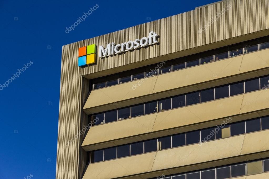 Indianapolis - Circa October 2016: Microsoft Midwest District Headquarters IV
