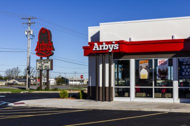 Indianapolis - yaklaşık Ekim 2016: Perakende satış Fast Food yerini Antep. Arby's ben üzerinde 3.300 restoranlar çalışır