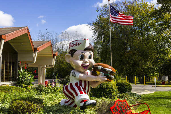 Anderson - Circa October 2016: Frisch's Big Boy restaurant, home of the Big Boy Hamburger II