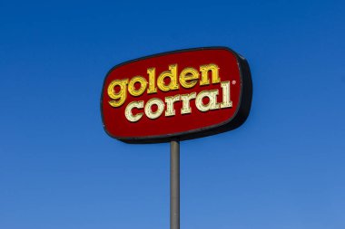 Kokomo - Kasım 2016 yaklaşık: Golden Corral büfe ve ızgara. Golden Corral askeri gazileri ve aktif görev için birçok ücretsiz yemek hizmet ben