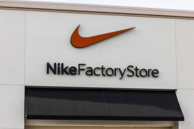 Las Vegas - yaklaşık Aralık 2016: Nike fabrika mağaza alışveriş merkezinin konumu. Nike spor ayakkabı ve giyim III dünyanın en büyük tedarikçilerinden biri olduğunu