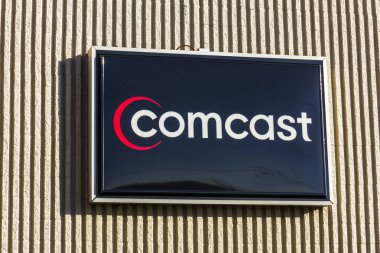 Lafayette - Circa December 2016: Comcast Service Center. Comcast is a multinational mass media company IX clipart