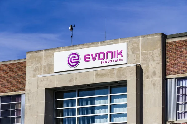 Lafayette - Circa febrero 2017: Evonik Tippecanoe Laboratorios fabrica ingredientes farmacéuticos y productos de sanidad animal I — Foto de Stock