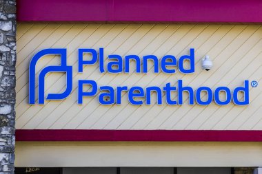 Indianapolis - Şubat 2017 yaklaşık: planlanan Parenthood konum. Planlanan Parenthood üreme sağlığı hizmetleri ABD'de III sağlar.