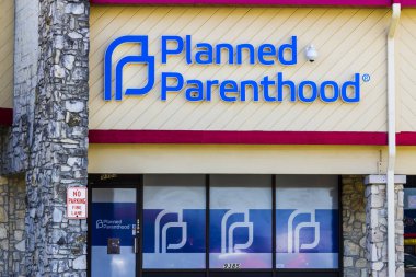 Indianapolis - Şubat 2017 yaklaşık: planlanan Parenthood konum. Planlanan Parenthood üreme sağlığı hizmetleri ABD'de II sağlar.
