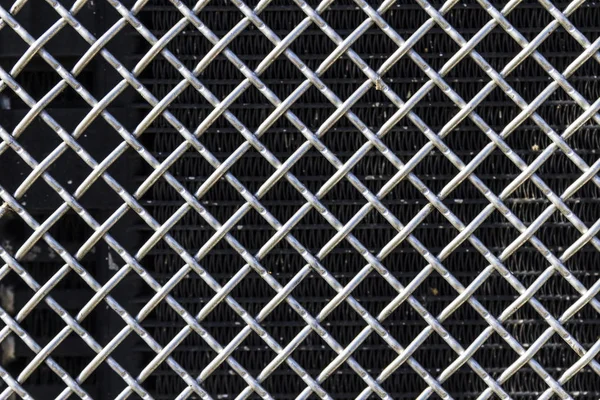 Grille from a Semi Tractor Trailer or Big Rig Truck for background picture II — Stock Photo, Image