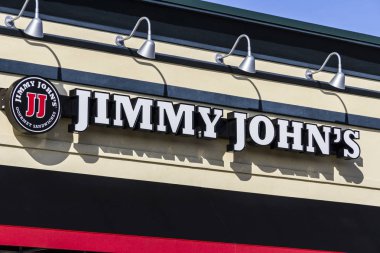 Kokomo - Şubat 2017 yaklaşık: Jimmy John's gurme sandviç Restoran. Jimmy John's onların hızlı teslimat III bilinen