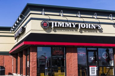 Kokomo - Şubat 2017 yaklaşık: Jimmy John's gurme sandviç Restoran. Jimmy John's onların hızlı teslimat IV için bilinen