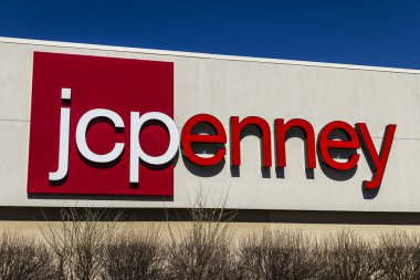 Muncie - Mart 2017 yaklaşık: Jc Penney perakende alışveriş merkezi konumu. Bir hazır giyim ve Ev mobilya perakendeci VII JCP olduğunu