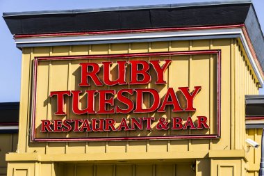 Muncie - Mart 2017 yaklaşık: Ruby Tuesday rahat Restoran konum. Ruby Salı, salata Bar II için ünlüdür