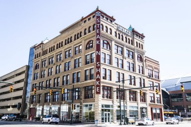 Indianapolis - Mart 2017 yaklaşık: Steak 'n Shake perakende hızlı rahat Restoran Karargahı. Steak 'n Shake Midwest ve Güney ABD V bulunan