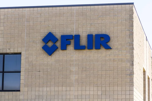 ウェスト ・ ラファイエット - 2017年 4 月年頃: Flir 検出場所。Flir の検出、(株) 設計・製造・ センサ システムを市場私 — ストック写真