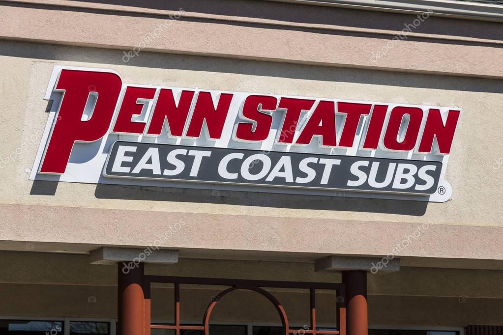 Lafayette - Circa April 2017: Penn Station Fast Food Sub Sandwich Restaurant. Penn Station has over 300 locations in 15 states II