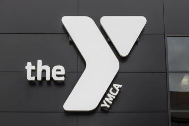Kokomo - Circa April 2017: Downtown YMCA. The YMCA works to bring social justice to young people and their communities IV clipart