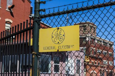 Fort Wayne - Nisan 2017 yaklaşık: General elektrik fabrika. Ge dünyanın dijital sanayi şirketi XIII olduğunu