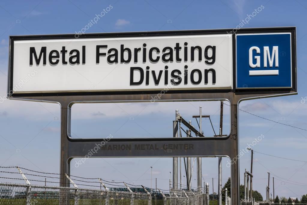 Marion - Circa April 2017: General Motors Metal Fabricating Division. Founded in 1956 as Fisher Body, the plant is now part of GM's Manufacturing Stamping organization I