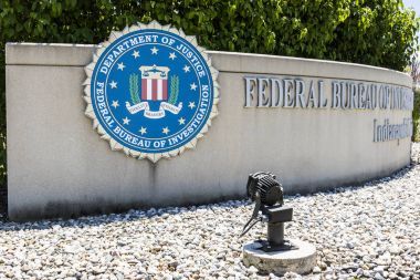Indianapolis - Haziran 2017 yaklaşık: Federal Bürosu Soruşturma Indianapolis bölümü. FBI'ın baş federal kolluk ajansı bize II olduğunu