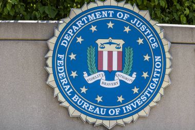 Indianapolis - Haziran 2017 yaklaşık: Federal Bürosu Soruşturma Indianapolis bölümü. FBI'ın baş federal kolluk ajansı ABD olduğunu ben