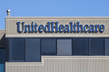 Indianapolis - Temmuz 2017 yaklaşık: Unitedhealthcare Indiana Karargahı. İşveren, birey ve aile sağlık sigorta IV Unitedhealthcare sağlar