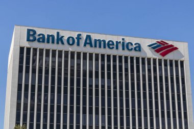 Las Vegas - Temmuz 2017 yaklaşık: Bank of America banka ve kredi şube. Bank of America bir bankacılık ve finansal hizmetler şirketi Vi olduğunu