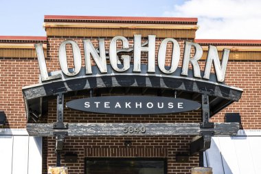 Indianapolis - Temmuz 2017 yaklaşık: Longhorn Steakhouse casual yemek restoran. Longhorn Steakhouse aittir ve Darden restoranlar tarafından işletilen