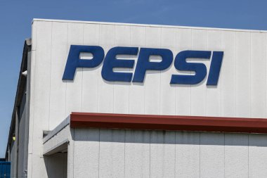 Logansport - Circa August 2017: Pepsi Bottling Signage. Pepsi is one of the largest beverage producers in the world III clipart