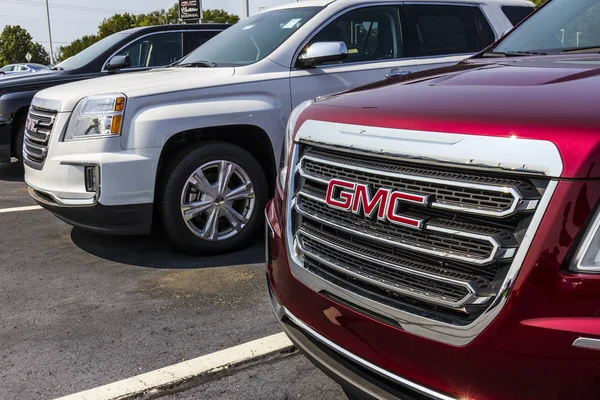 Kokomo - Circa September 2017: Gmc och Buick lastbil och Suv generalagenten. GMC och Buick är divisioner av Gm V — Stockfoto