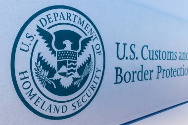 Indianapolis - Mart 2018 yaklaşık: Gümrük ve sınır koruma gelir bölümü. CBP bir federal kolluk ajansı of ABD bölümü, iç güvenlik II olduğunu