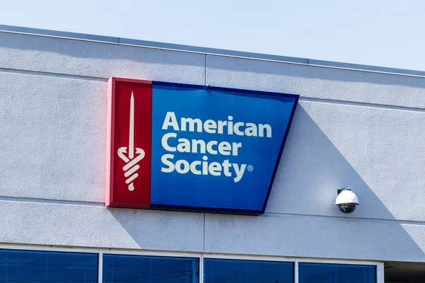 Indianapolis - Circa maart 2018: Lokale American Cancer Society van de Raad, de Acs is een gezondheidsorganisatie, gewijd aan het wegwerken van kanker ik — Stockfoto